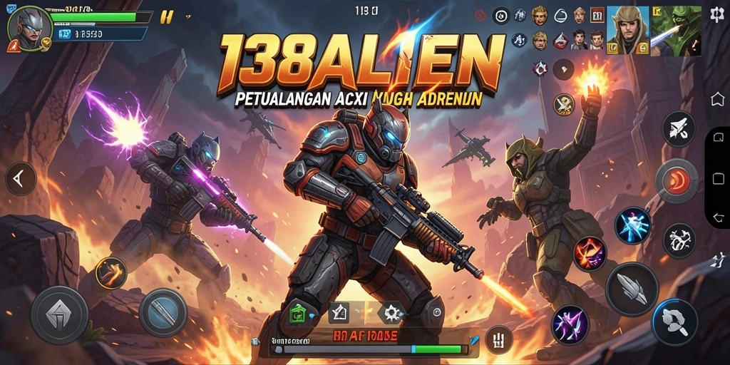 Tampilan gameplay <strong>138ALIEN</strong> yang seru dan menegangkan.