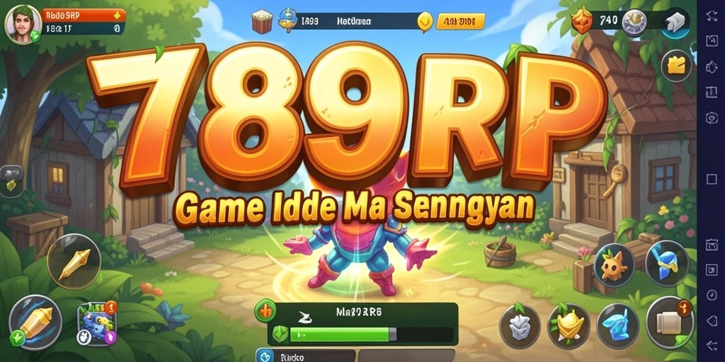 Tampilan gameplay 789RP yang penuh warna dan menarik.
