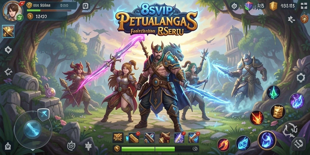 Tampilan gameplay seru dalam RPG 8SVIP yang penuh tantangan.