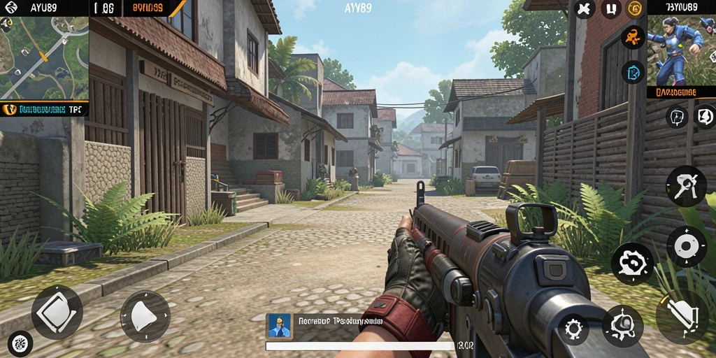 Tampilan gameplay seru AYU89 yang memukau.