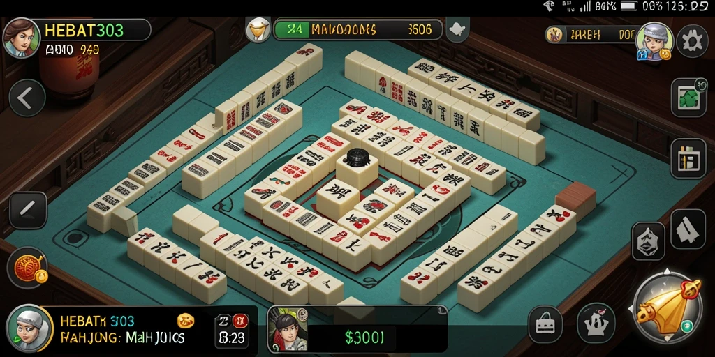 Gameplay seru HEBAT303 menampilkan tantangan Mahjong yang menarik.