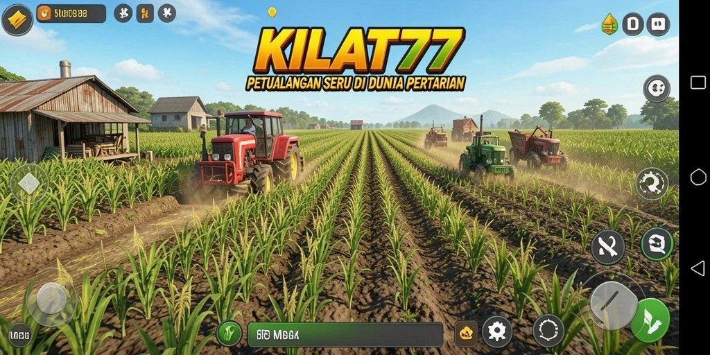 Tampilan menarik gameplay KILAT77 yang menunjukkan aktivitas pertanian.