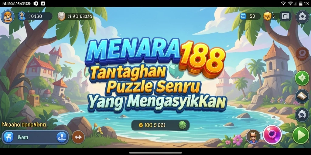 Tampilan gameplay MENARA188 yang menarik dan penuh warna.