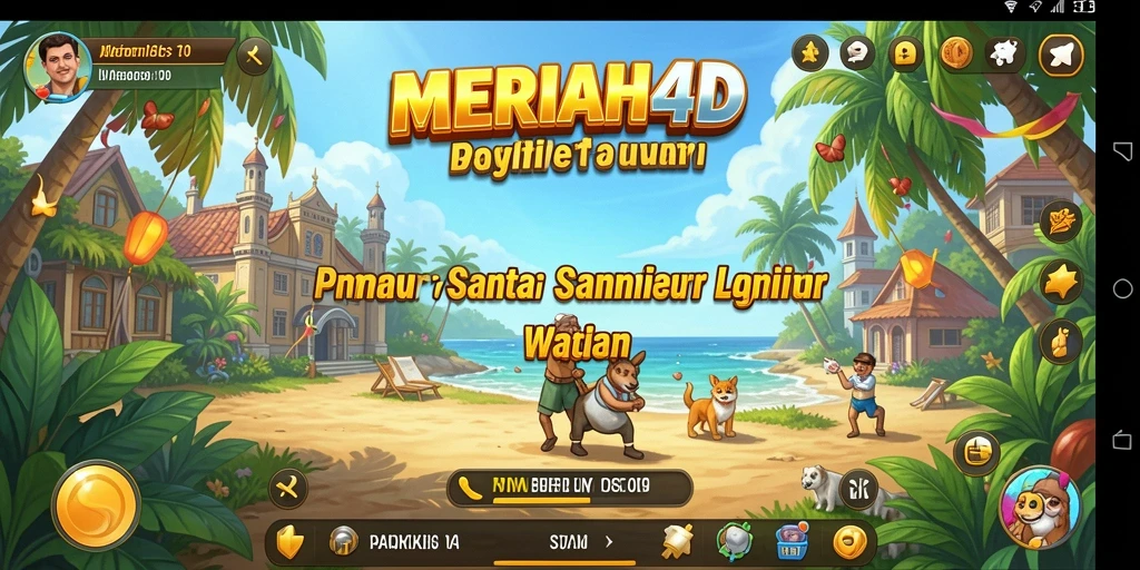 Screenshot gameplay MERIAH4D memperlihatkan keseruan bermain santai.