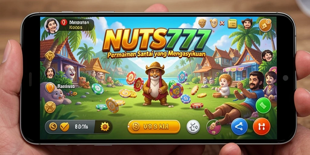 Tangkapan layar gameplay NUTS777 yang menampilkan keseruan permainan.