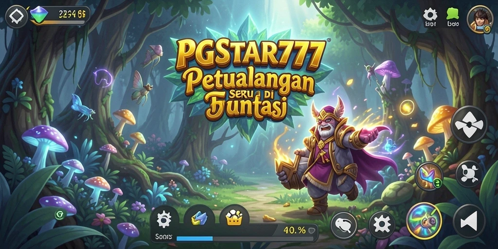 Gameplay seru PGSTAR777 dalam dunia petualangan penuh warna.