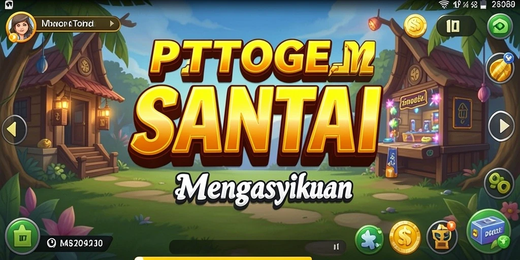 Tampilan menarik dari gameplay PTTOGEL yang santai.