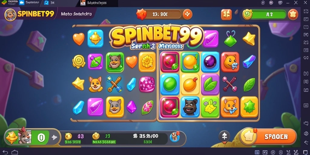 Tangkapan layar dari gameplay menarik SPINBET99 yang penuh warna.